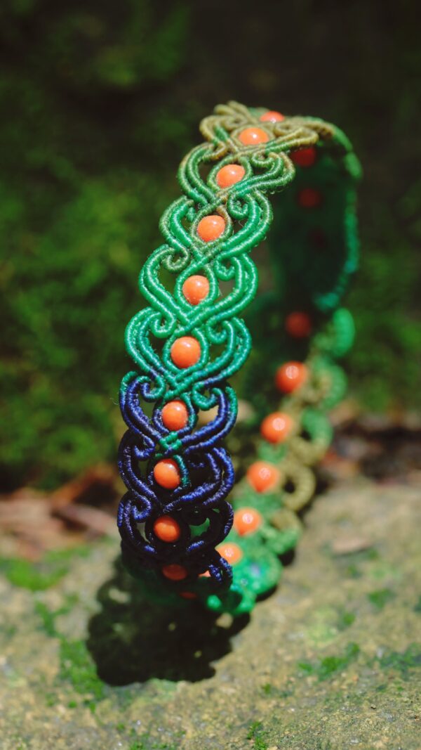 green thread and gold inlay (copy)