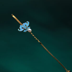 ruyi motif ear pick hair stick